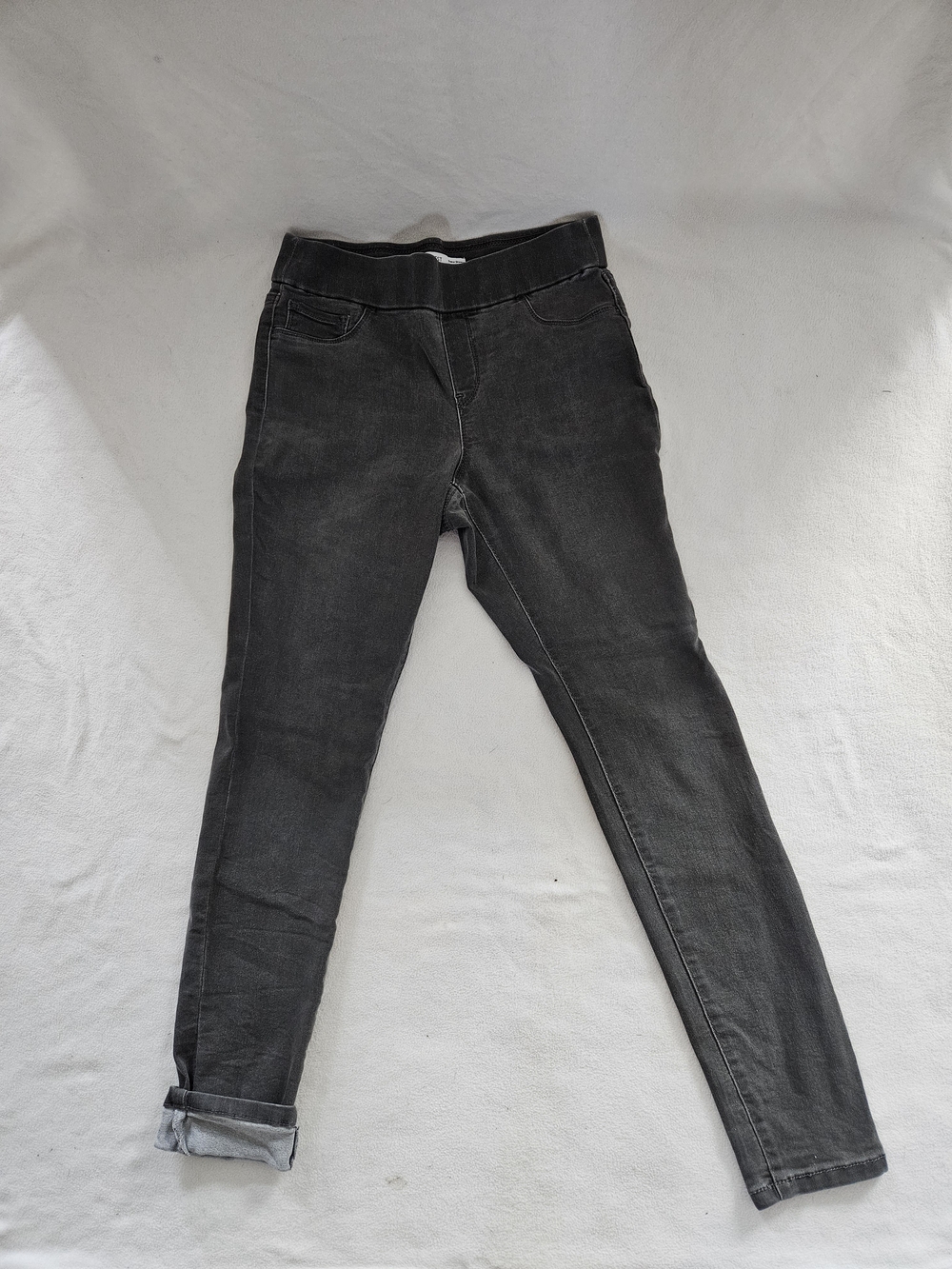 Nine West Charcoal Skinny Stretch Jeans